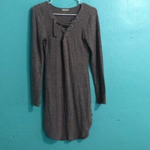 Long sleeve sweater dress (size Large)
